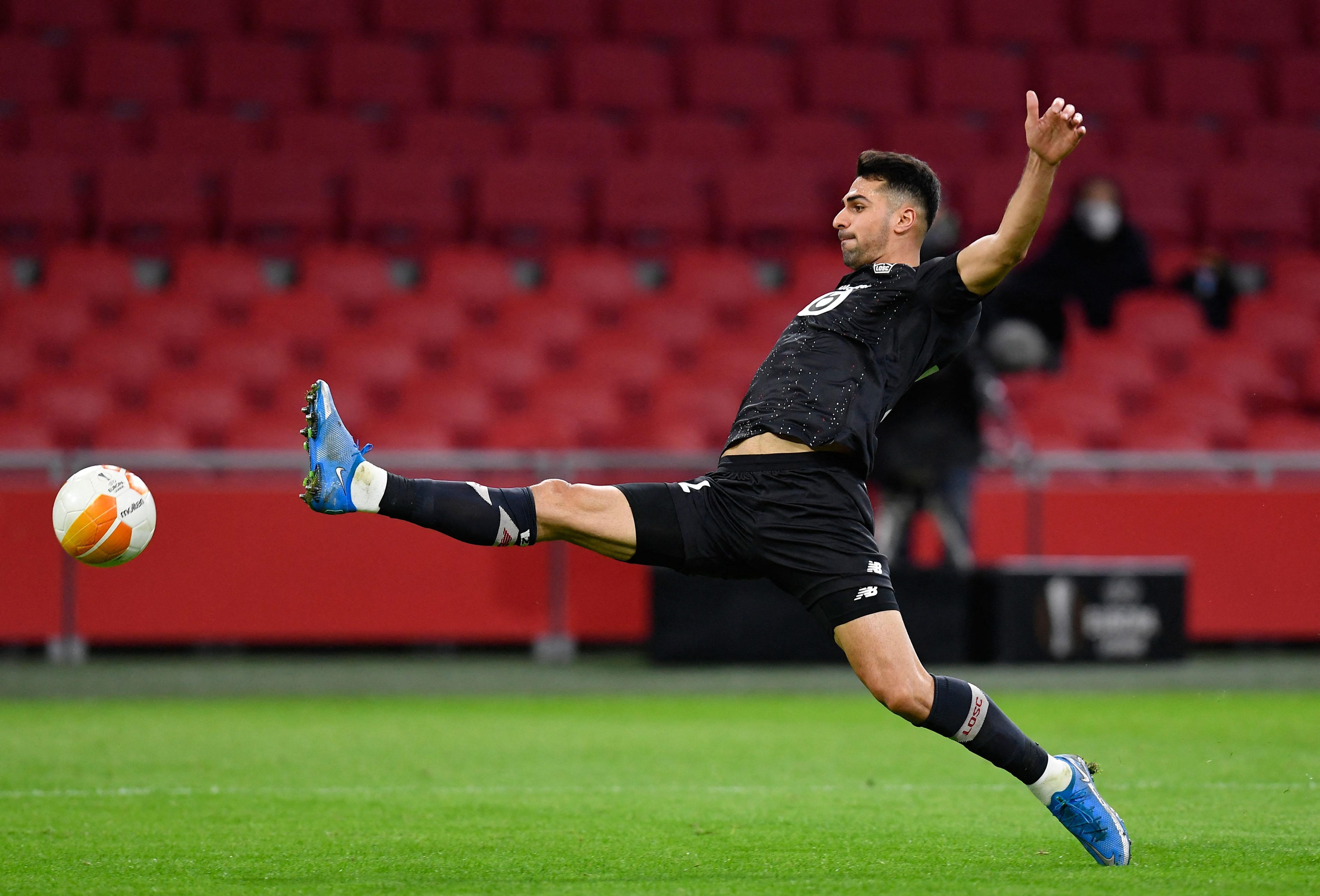 Son dakika: Zeki Çelik, Lille-Ajax maçında korkuttu