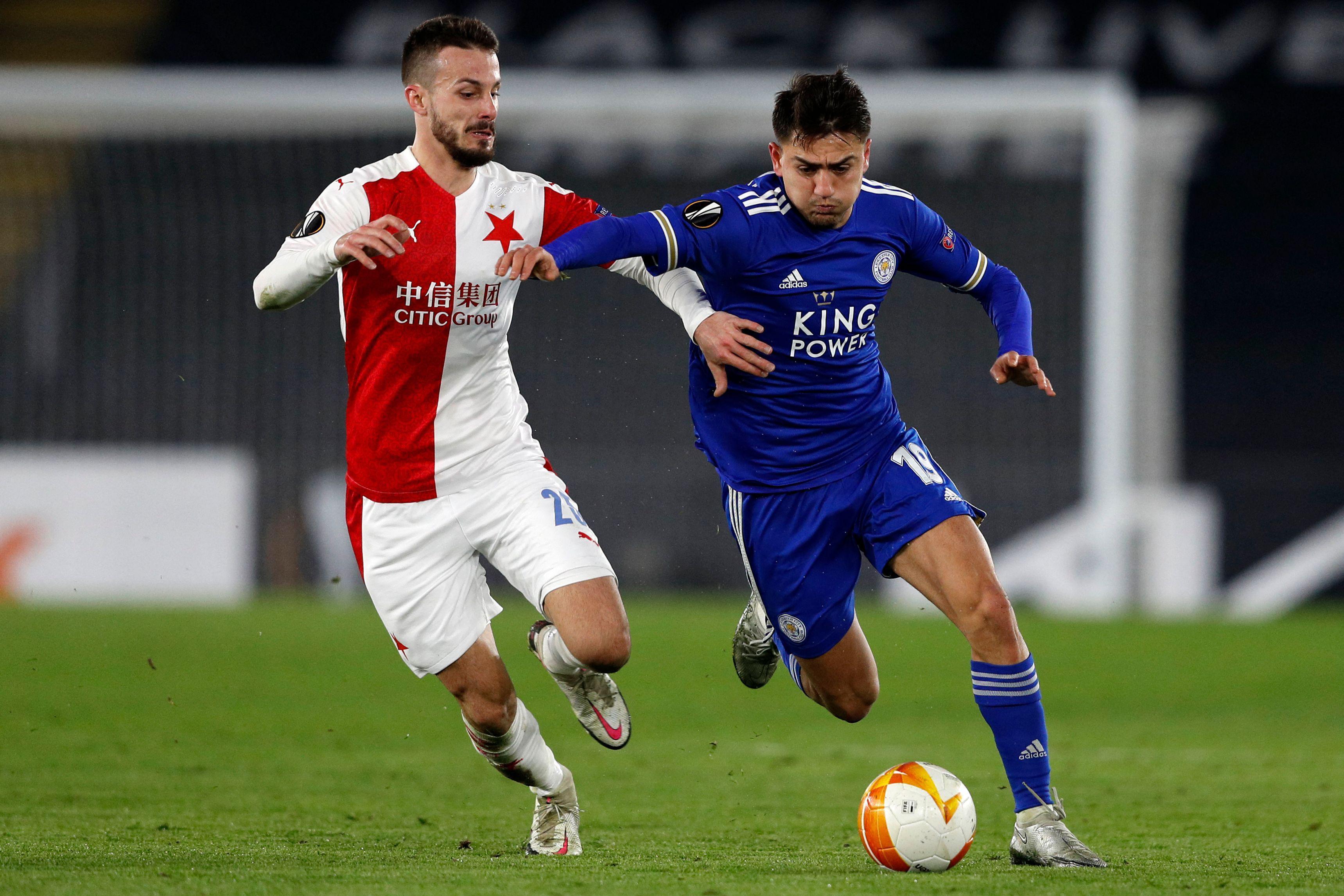 Çağlar Söyüncü ve Cengiz Ünder yıkıldı (ÖZET) Leicester City-Slavia Prag maç sonucu: 0-2