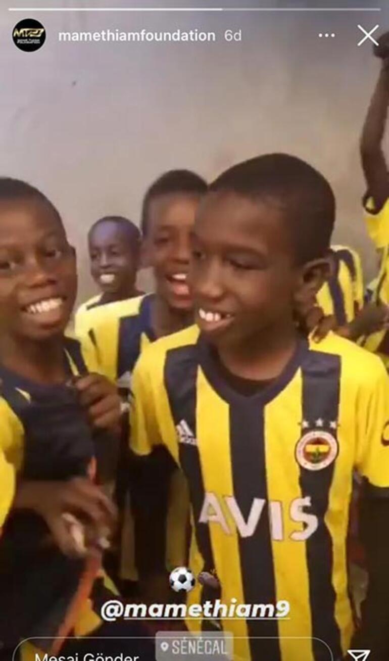 Fenerbahçede Thiam gündem oldu Herkesin kalbini kazandı