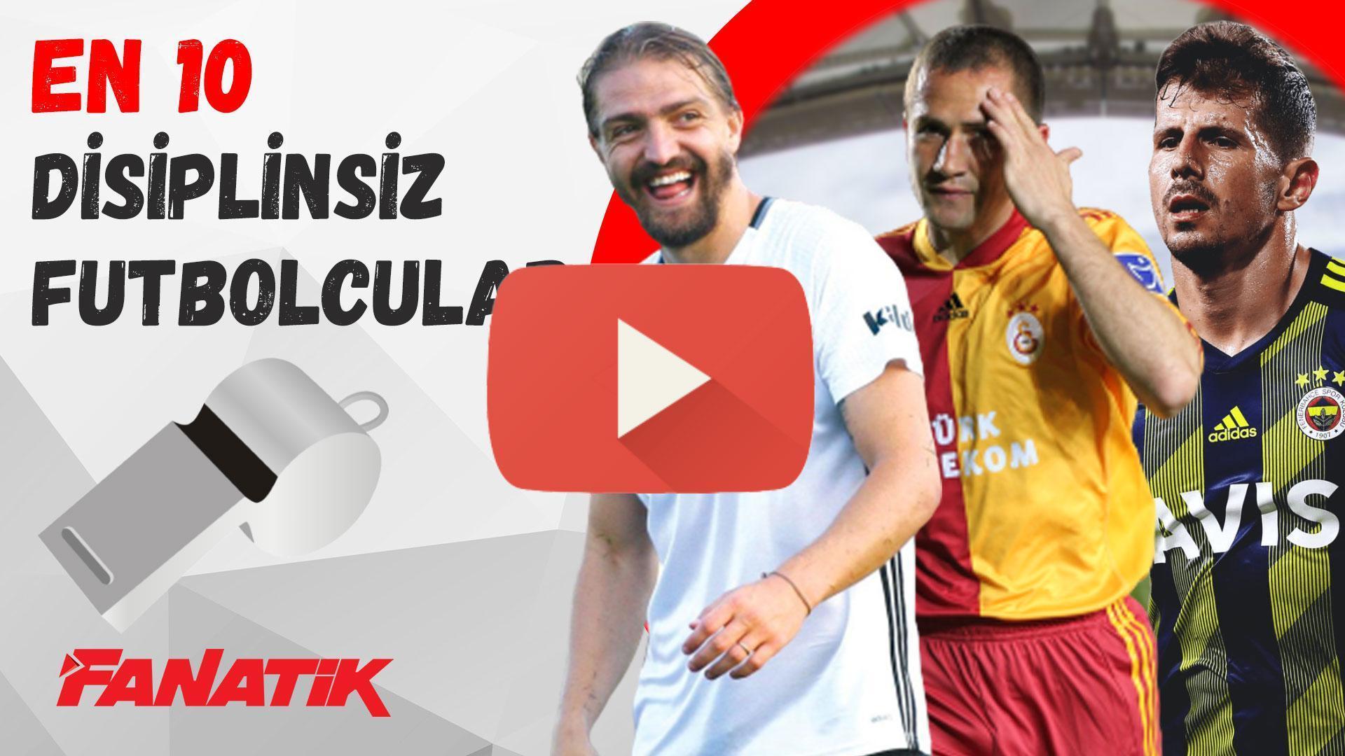 Süper Ligin en disiplinsiz 10 oyuncusu belli oldu Caner Erkin ve Emre Belözoğlunun benzer kaderi...