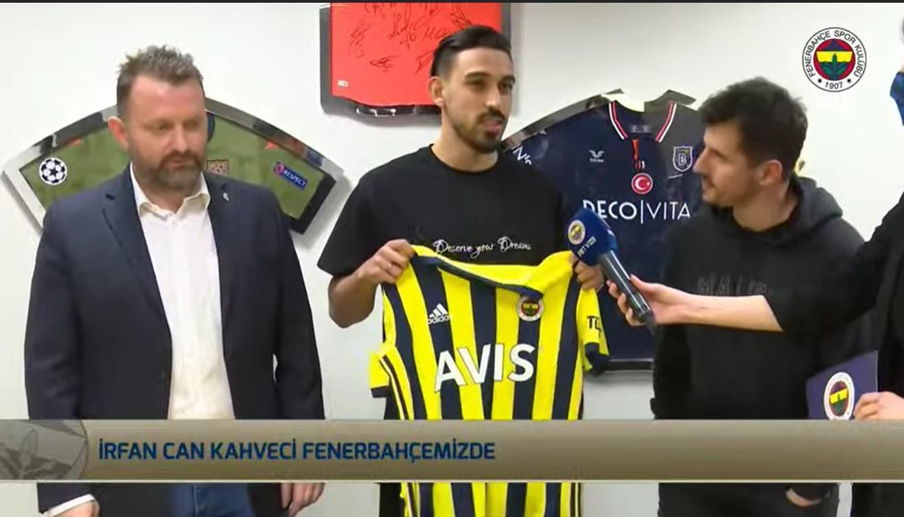 Son dakika | İrfan Can Kahveci Fenerbahçe formasını giydi