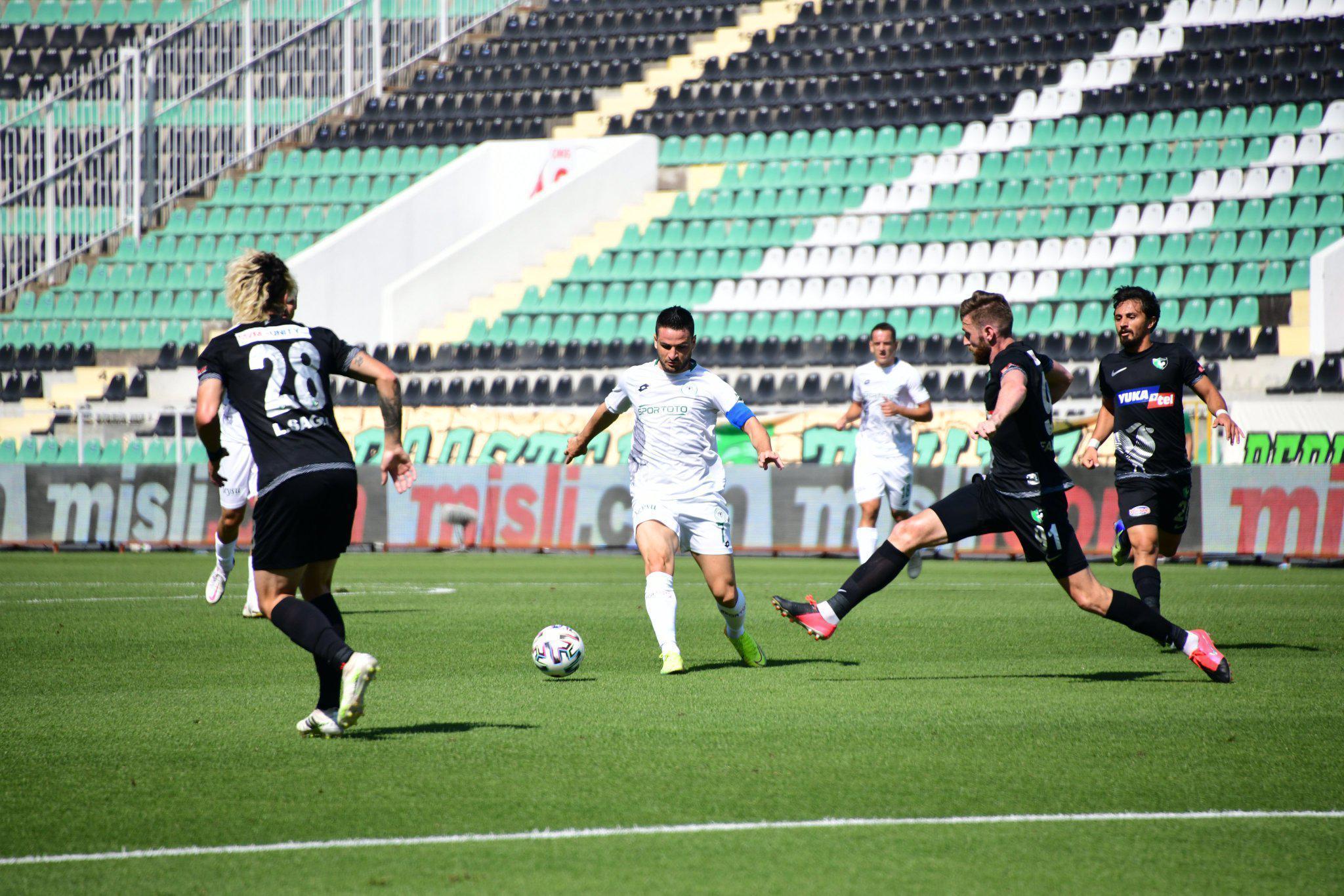 (ÖZET) Denizlispor-Konyaspor maç sonucu: 0-0