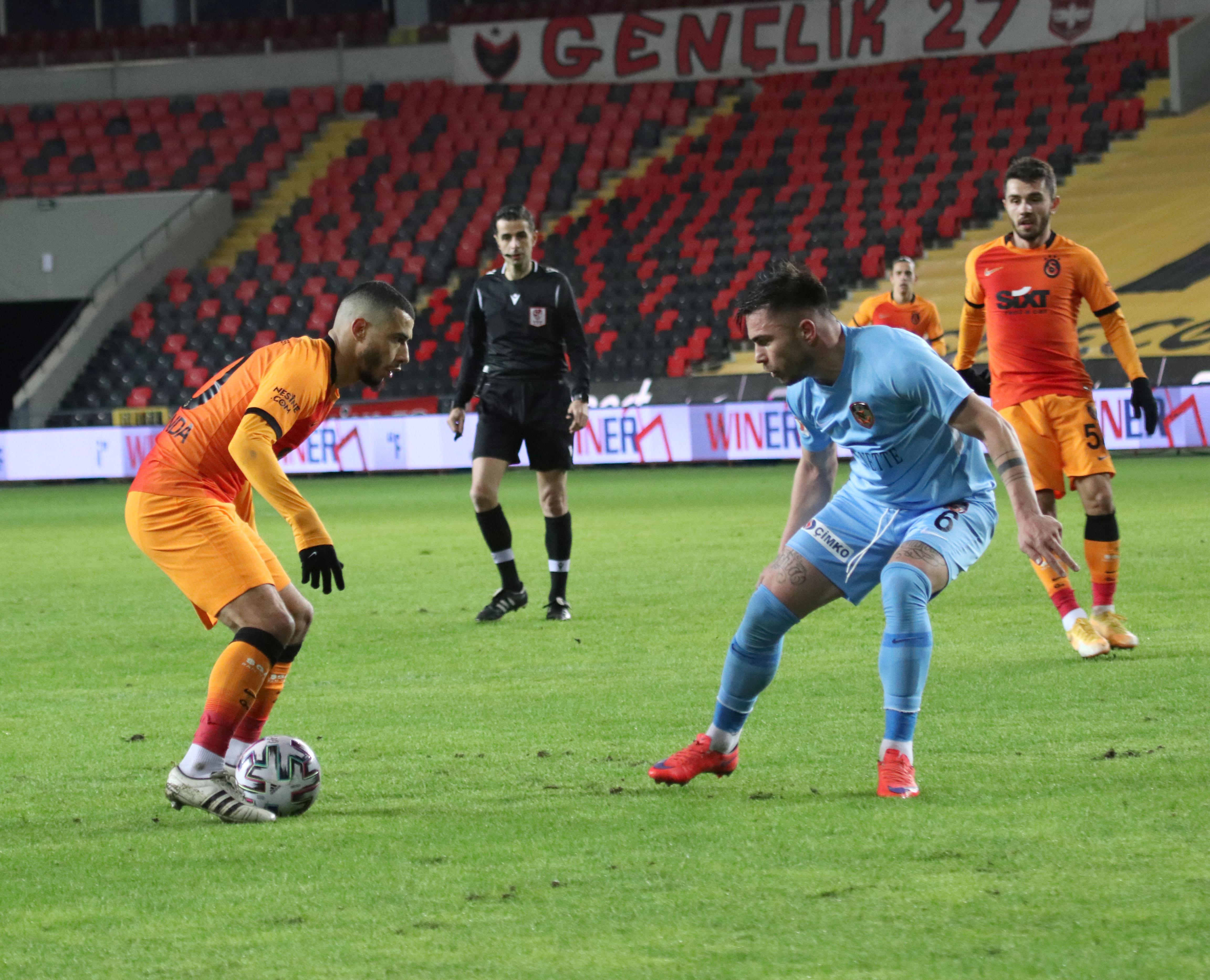 (ÖZET) Gaziantep FK - Galatasaray maç sonucu: 1-2