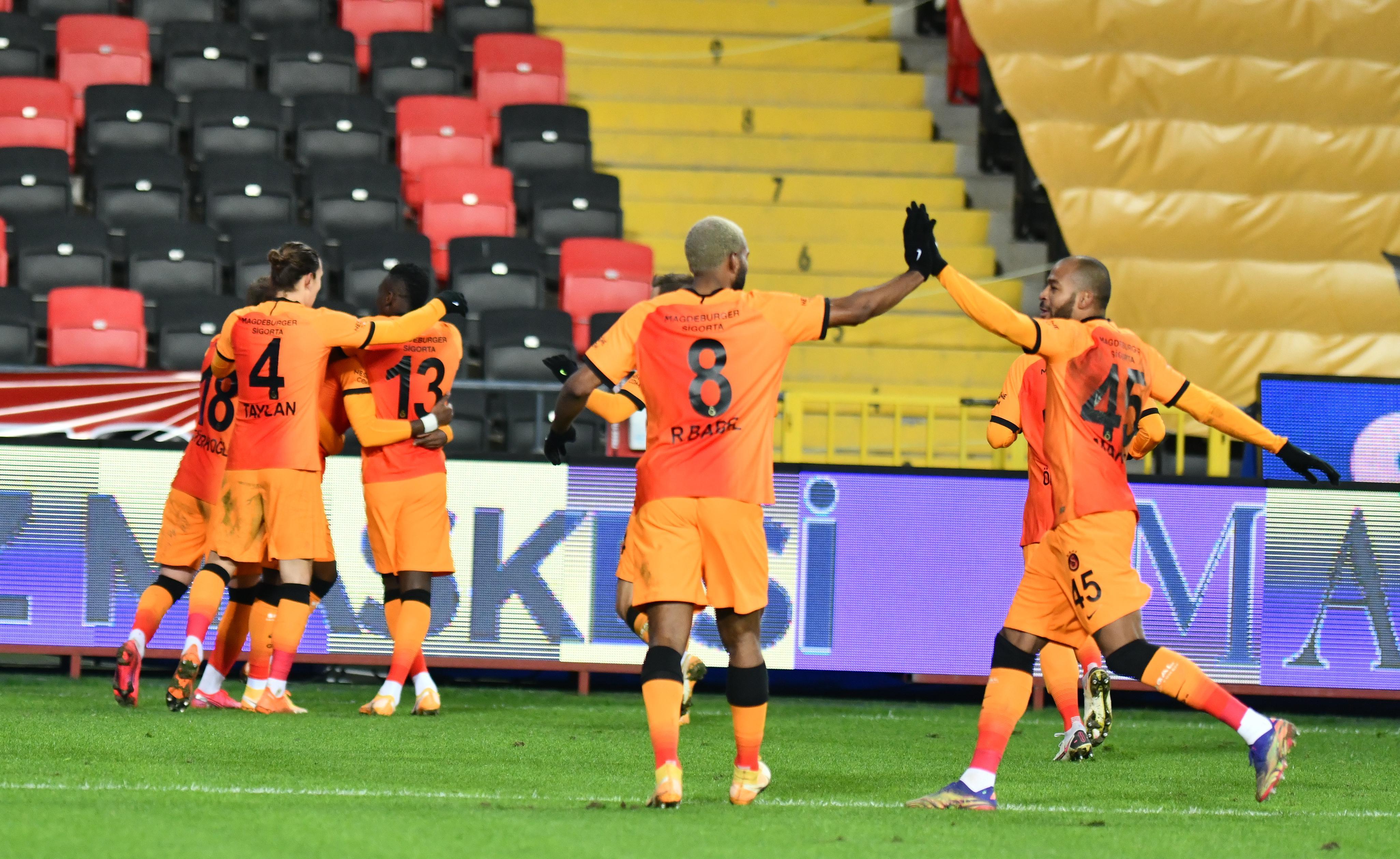 (ÖZET) Gaziantep FK - Galatasaray maç sonucu: 1-2