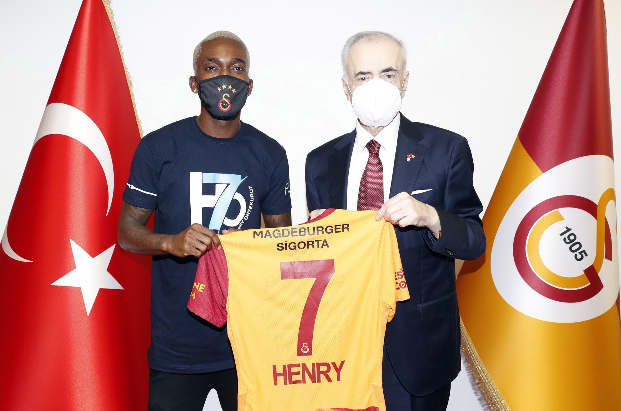 Henry Onyekuru, Galatasarayda 7 numaralı formayı giyecek