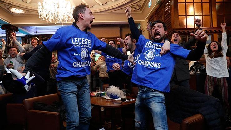 Leicester City Premier Ligin şampiyonu oldu