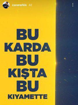 Fenerbahçe haberi: Caner Erkinden flaş paylaşım