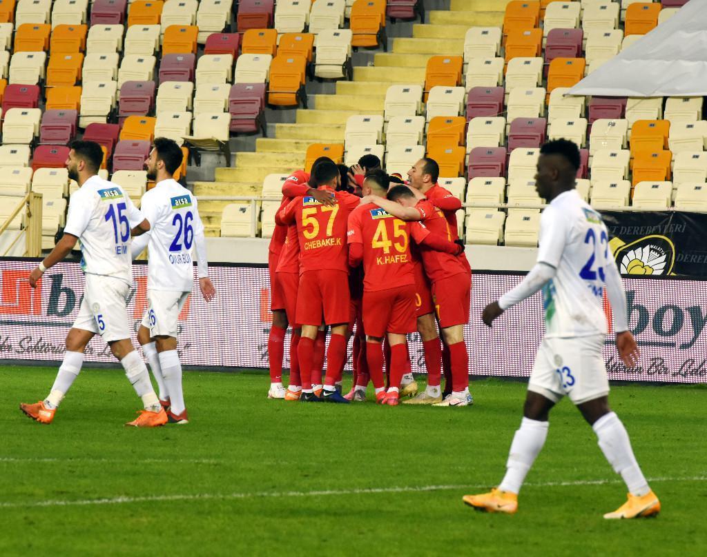 ÖZET | Yeni Malatyaspor - Çaykur Rizespor maç sonucu: 4-1