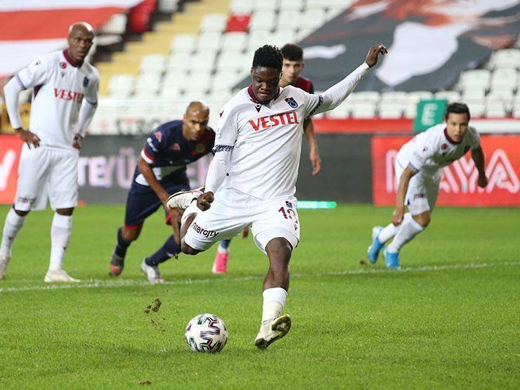 (ÖZET) Antalyaspor - Trabzonspor maç sonucu: 1-1