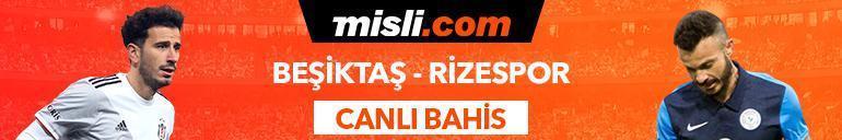 Beşiktaş-Çaykur Rizespor maçı canlı bahis heyecanı Misli.comda