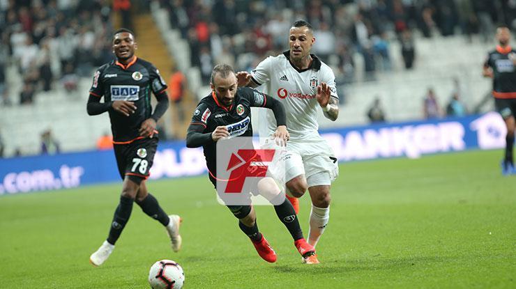 (ÖZET) Beşiktaş-Alanyaspor maç sonucu: 2-1