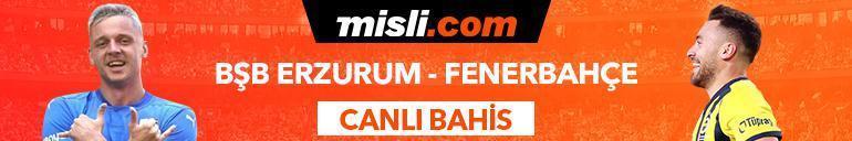 Erzurumspor - Fenerbahçe canlı