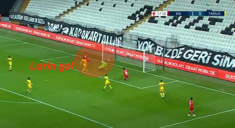 Cyle Larin arka direk golcüsü Sergen Yalçın farkı...