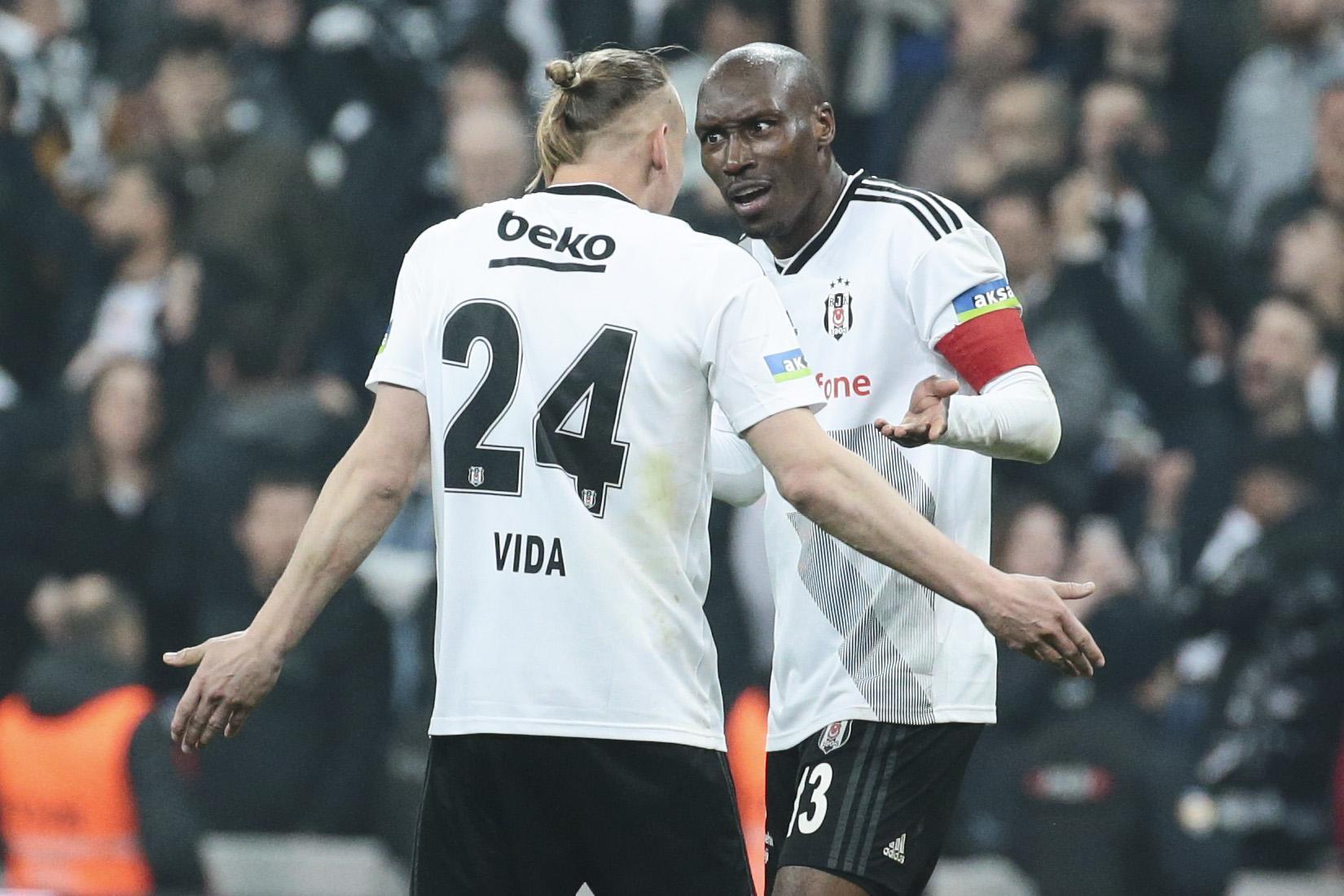 Atiba Hutchison ile Domagoj Vida arasında sert tartışma