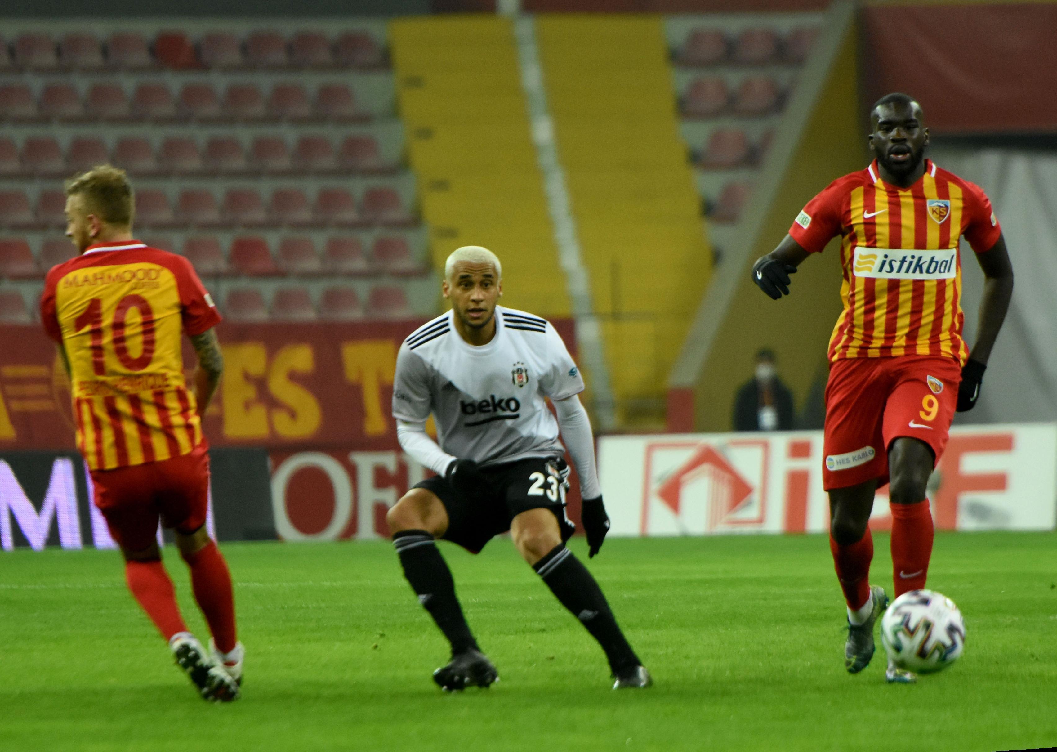 Kayserispor - Beşiktaş maç sonucu: 0-2 (Kayseri - Bjk özet)