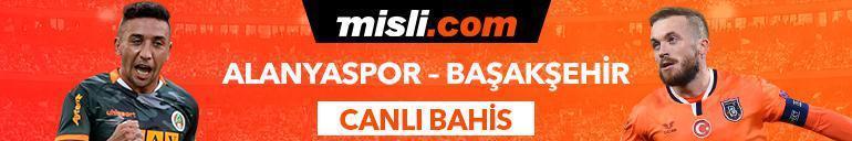 Alanyaspor - Başakşehir maçı iddaa oranları Heyecan misli.comda