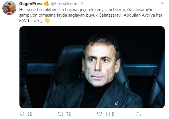 Fenerbahçe taraftarından Abdullah Avcı tepkisi