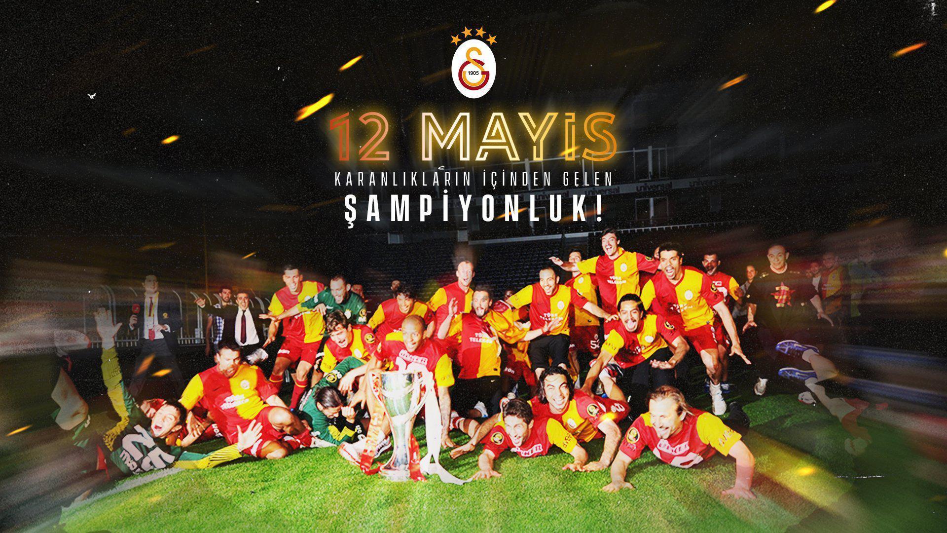 Galatasaraydan 12 Mayıs paylaşımı