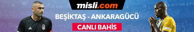 Beşiktaş-Ankaragücü canlı bahis heyecanı Misli.comda