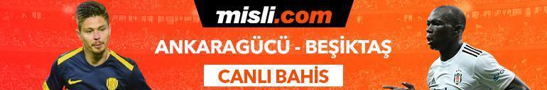 Ankaragücü-Beşiktaş canlı bahis heyecanı Misli.comda