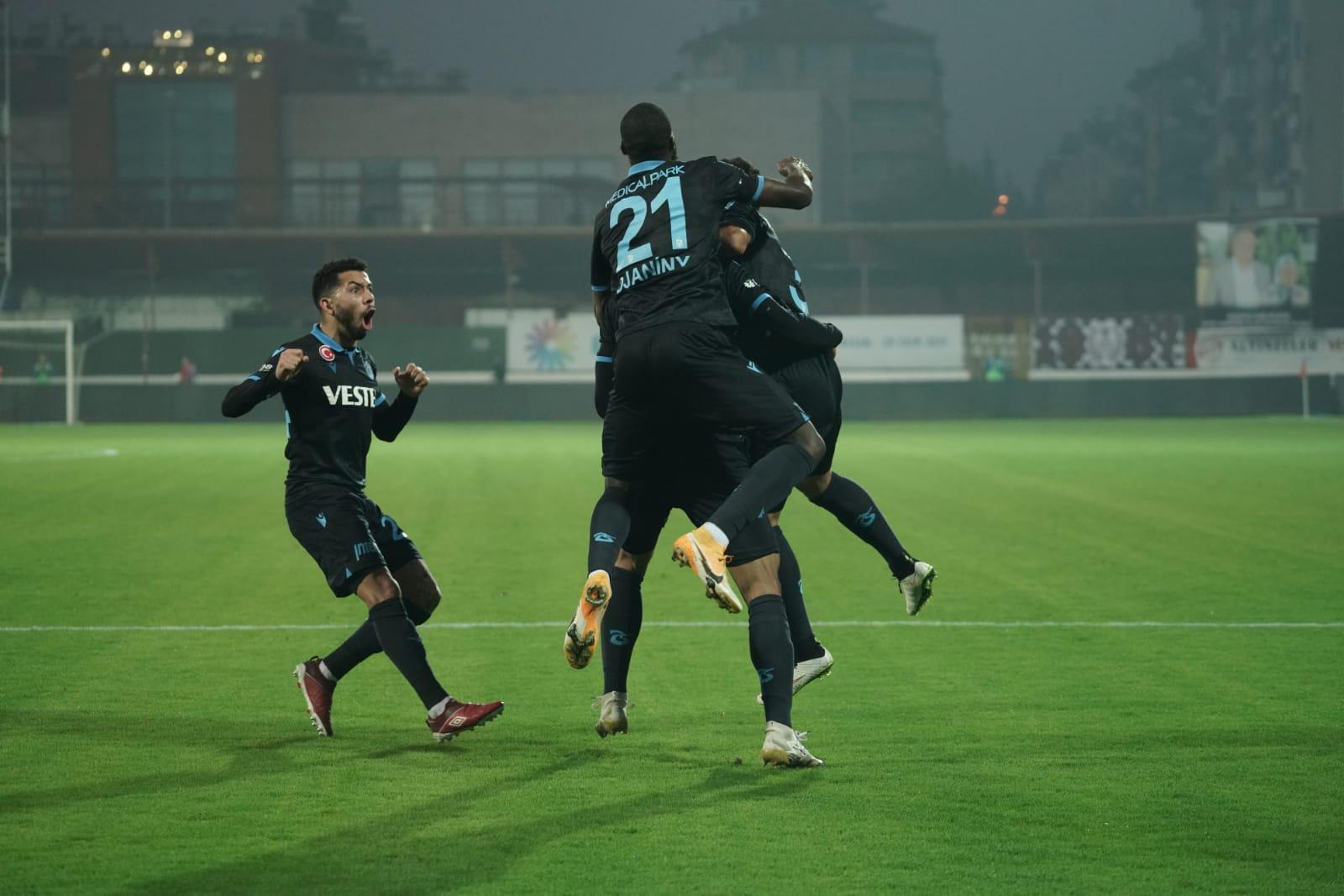Hatayspor - Trabzonspor maç sonucu: 0-1