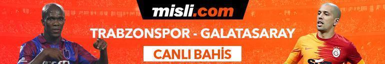 Trabzonspor-Galatasaray canlı bahis heyecanı Misli.comda