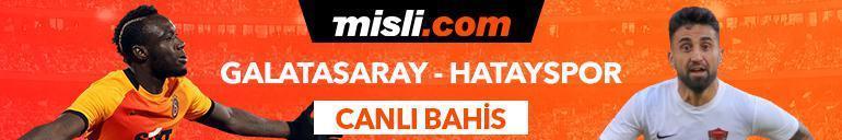 Galatasaray - Hatayspor maçı iddaa oranları Heyecan misli.comda
