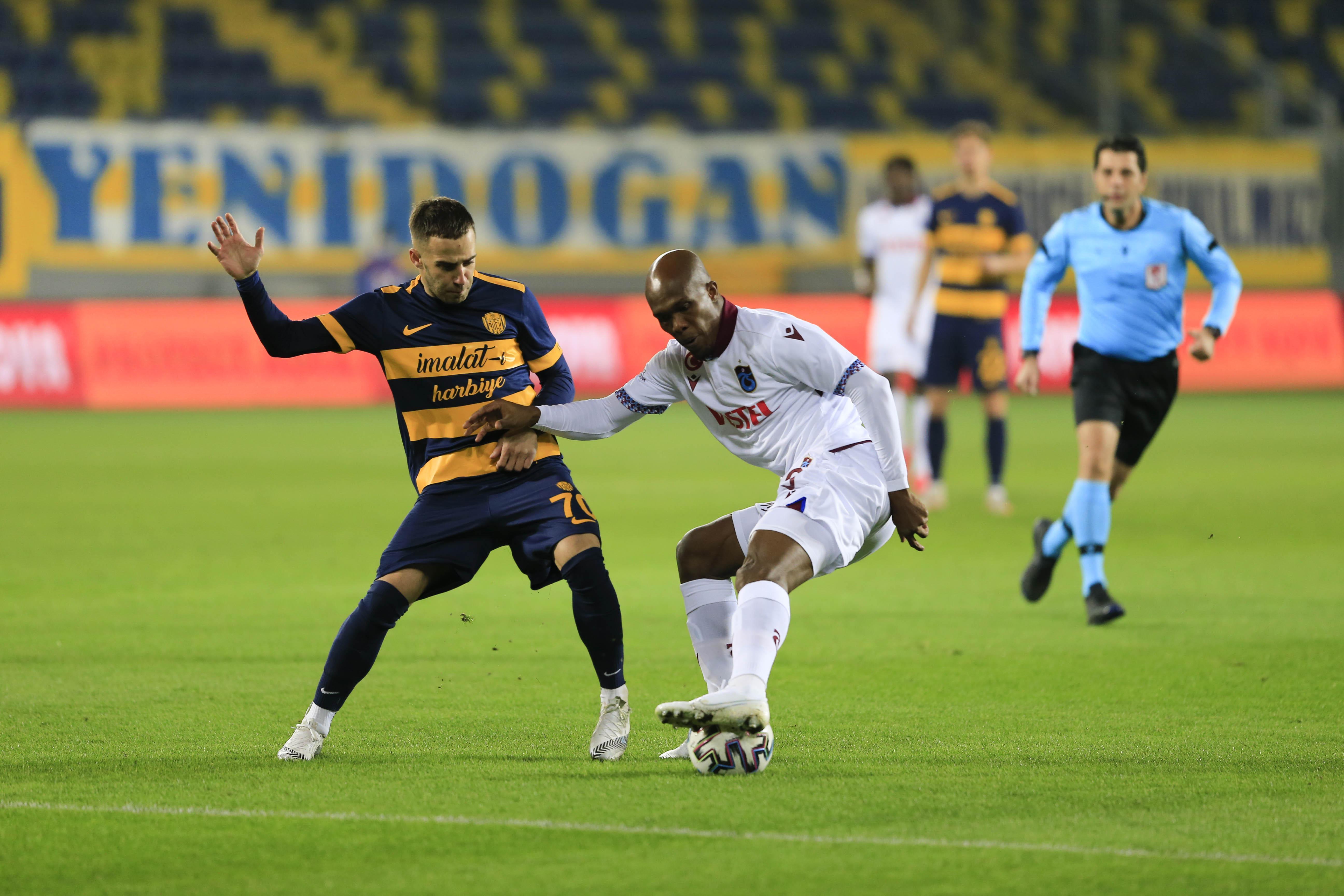 Ankaragücü - Trabzonspor maç sonucu:  0 - 1