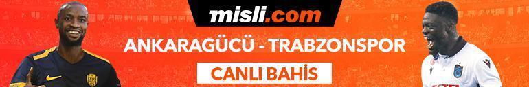 Ankaragücü-Trabzonspor canlı bahis heyecanı Misli.comda