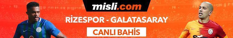 Rizespor-Galatasaray canlı bahis heyecanı Misli.comda