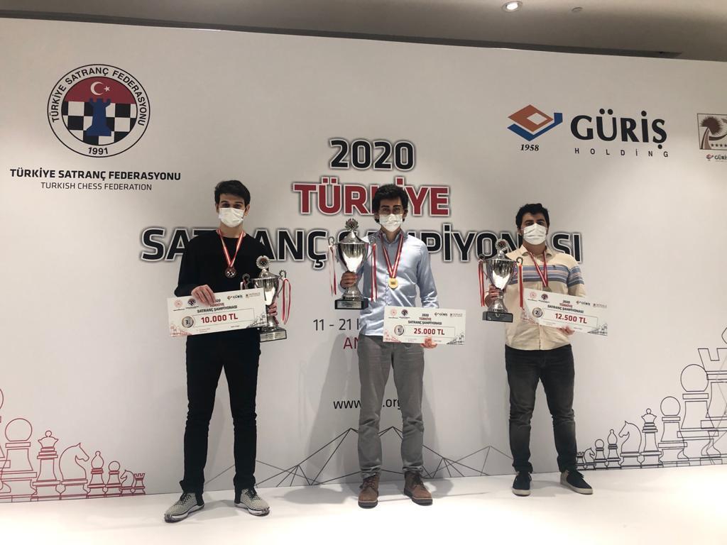 Türkiye Satranç Şampiyonasının Şampiyonu Vahap Yanal