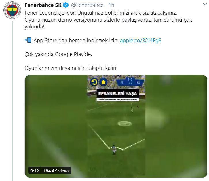 Fenerbahçe yeni oyununu tanıttı Galatasaray detayı...