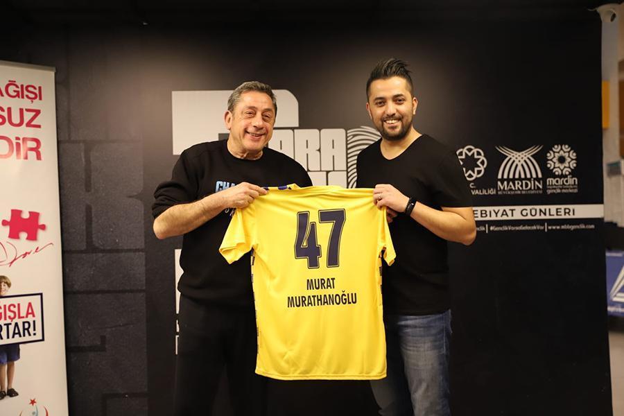 Murat Murathanoğlu, Mardinli genç basketbolseverlerle buluştu
