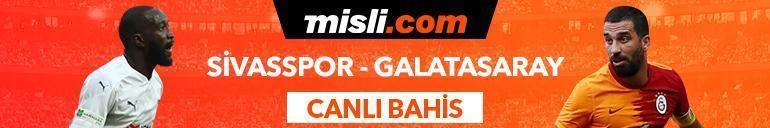 Sivasspor - Galatasaray maçı iddaa oranları Heyecan misli.comda
