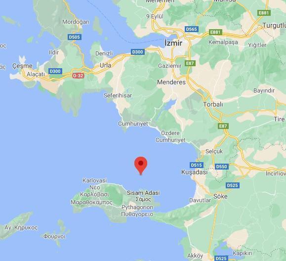 Son dakika İzmirde deprem oldu Kandilliden açıklama...