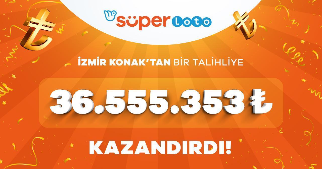 36 milyon TL sahibini buldu Süper Loto 5 Kasım çekiliş sonuçları | Milli Piyango Online Süper Loto bilet sorgulama ekranı