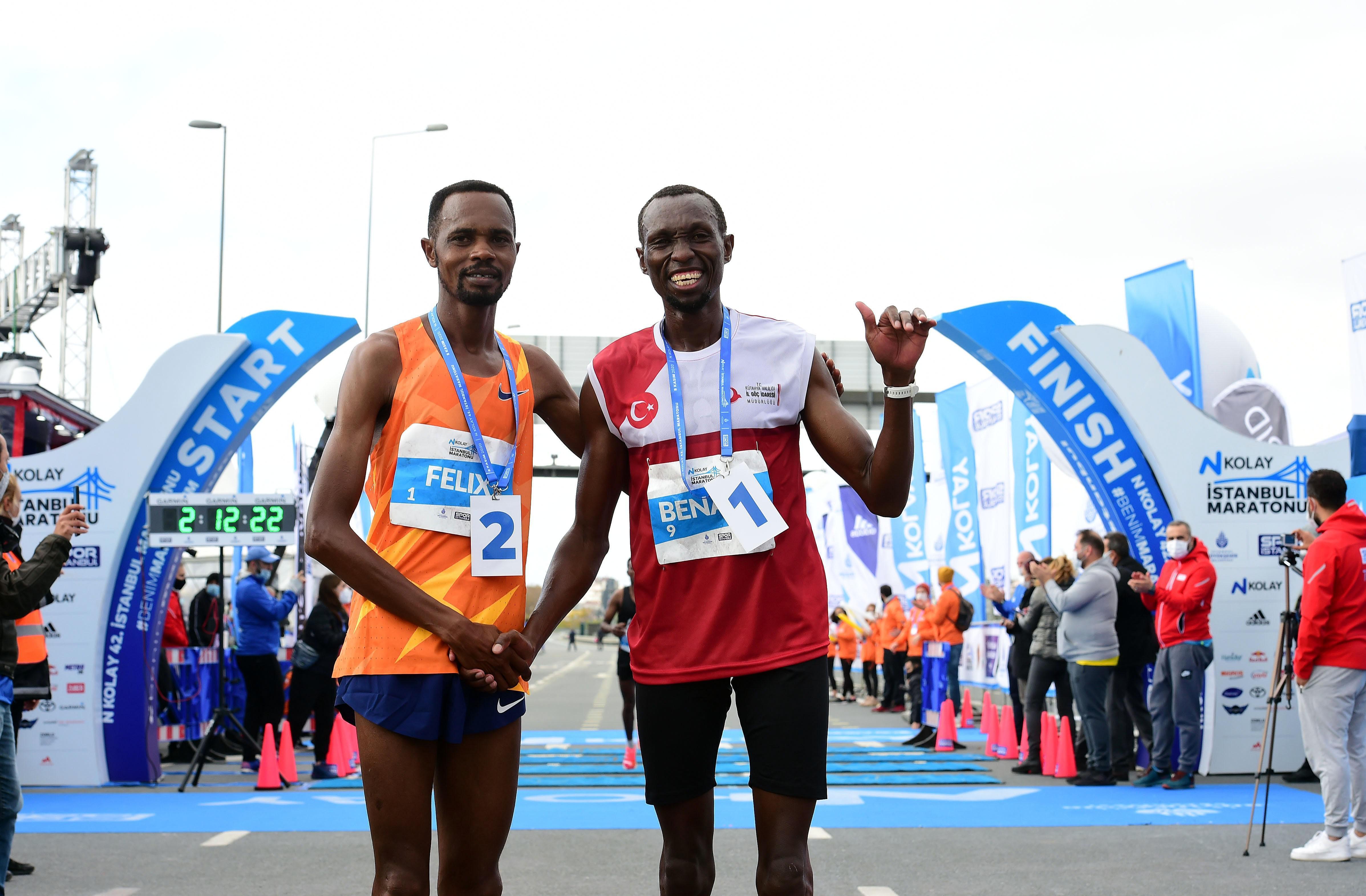 42. İstanbul Maratonunu kazanan sporcular belli oldu