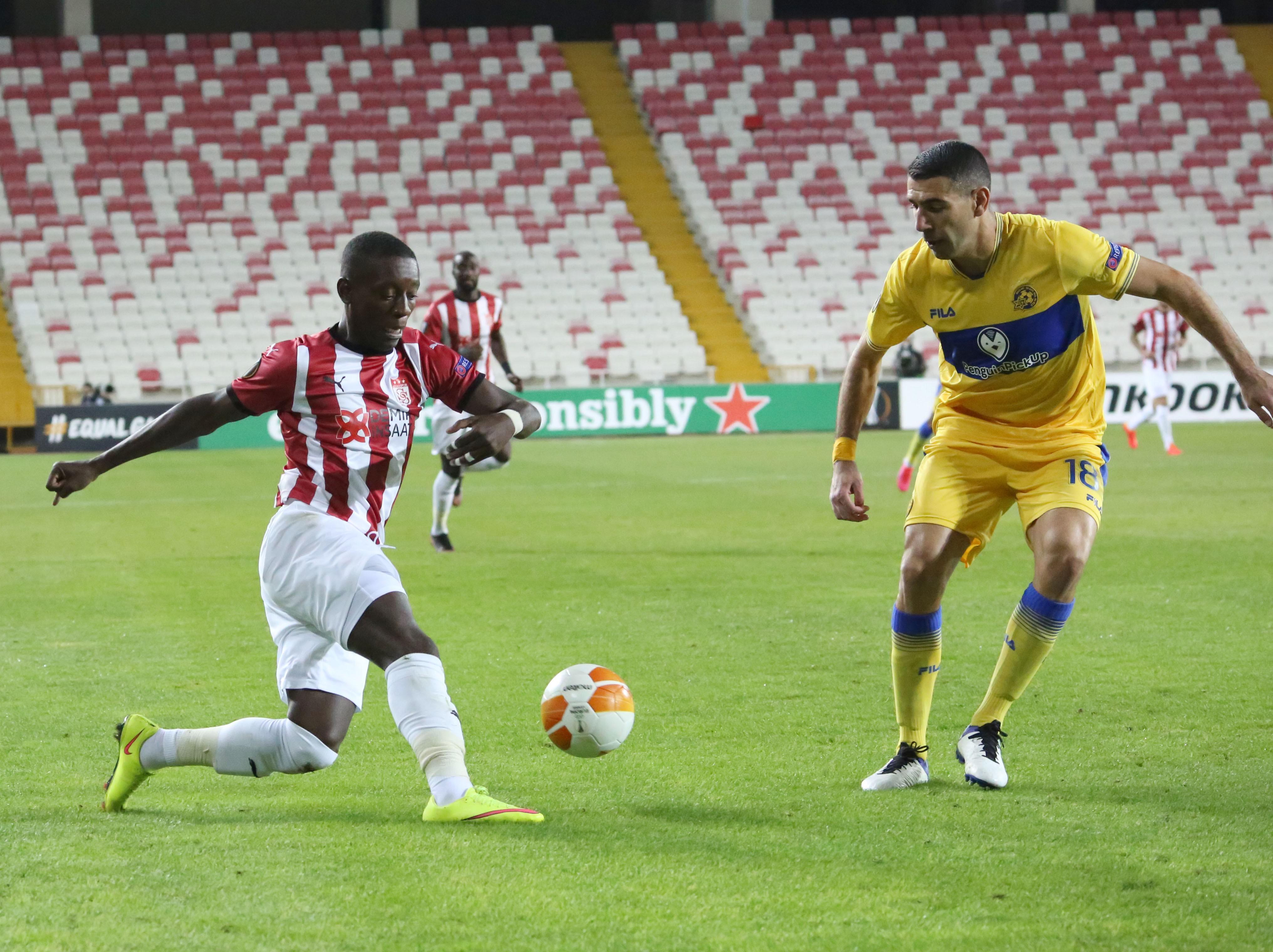 (ÖZET) Sivasspor - Maccabi Tel-Aviv maç sonucu: 1-2
