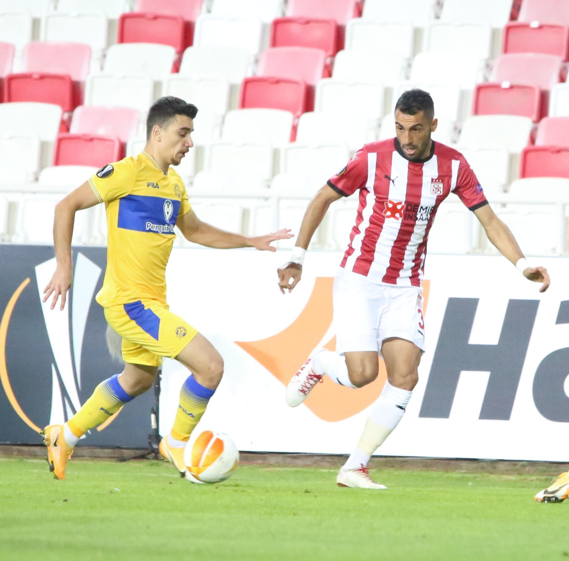 (ÖZET) Sivasspor - Maccabi Tel-Aviv maç sonucu: 1-2