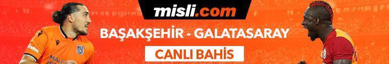 Başakşehir-Galatasaray canlı bahis heyecanı Misli.comda