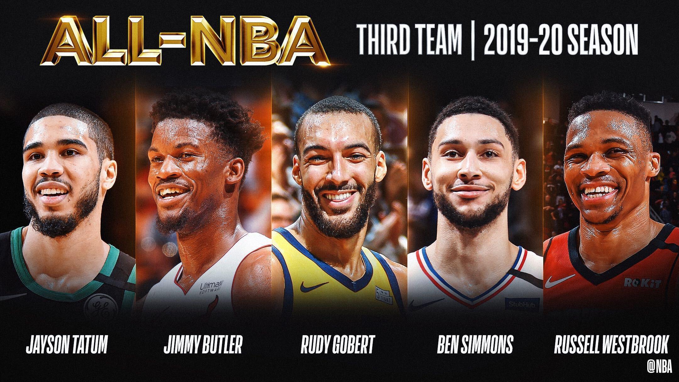 NBAde yılın 5leri belirlendi