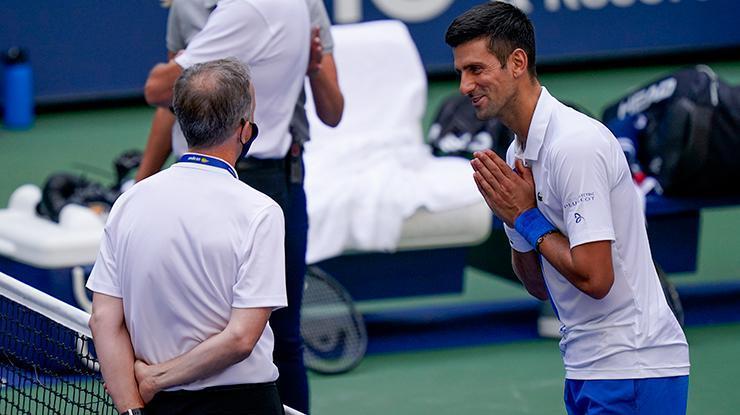 Djokovic, ABD Açıkta diskalifiye edildi