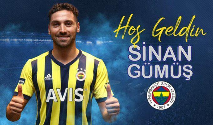 Transfer resmen açıklandı | Sinan Gümüş Fenerbahçede