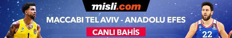 Maccabi Tel Aviv-Anadolu Efes canlı bahis heyecanı Misli.comda