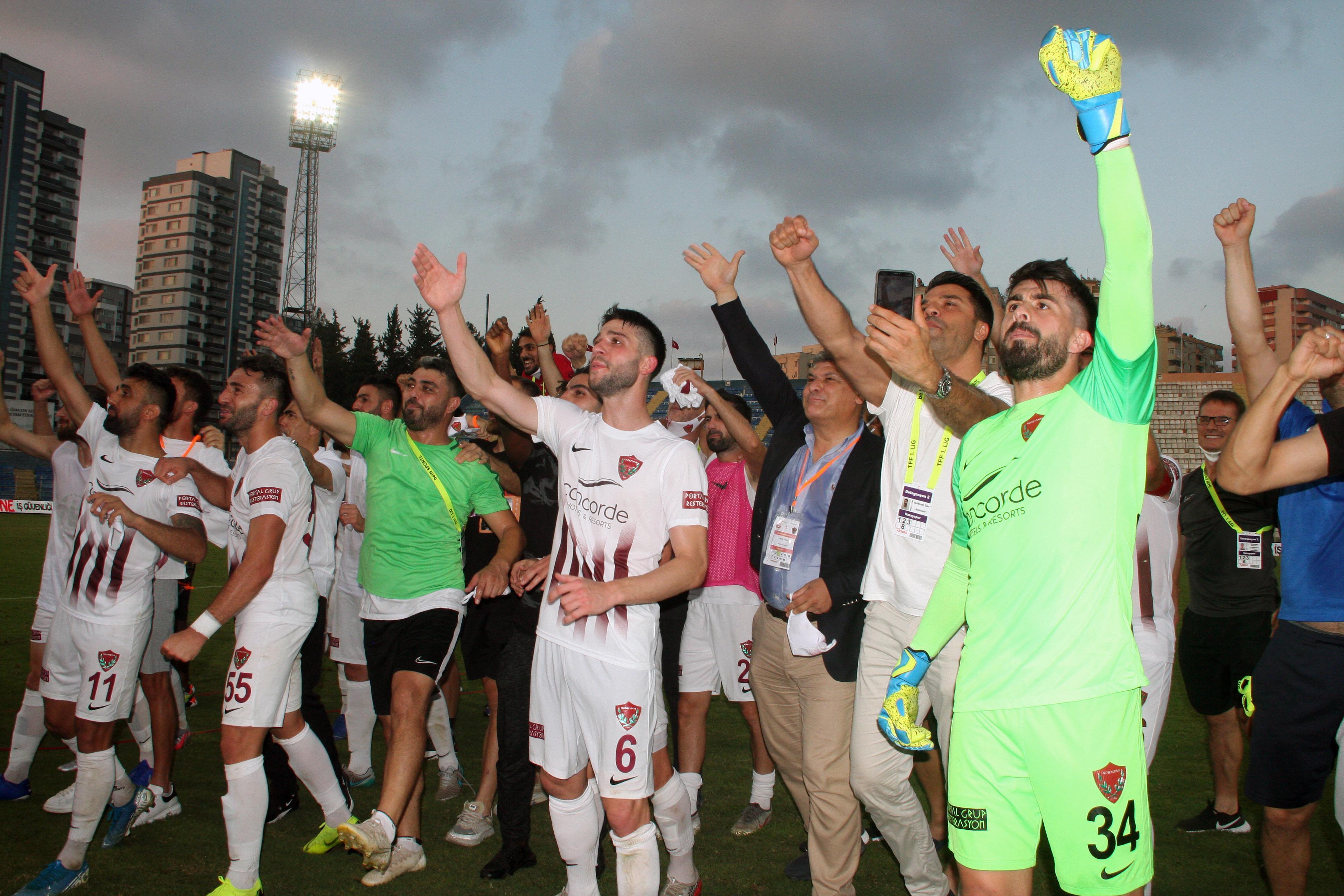 Hatayspor Süper Ligde 53 yıllık hasret sona erdi