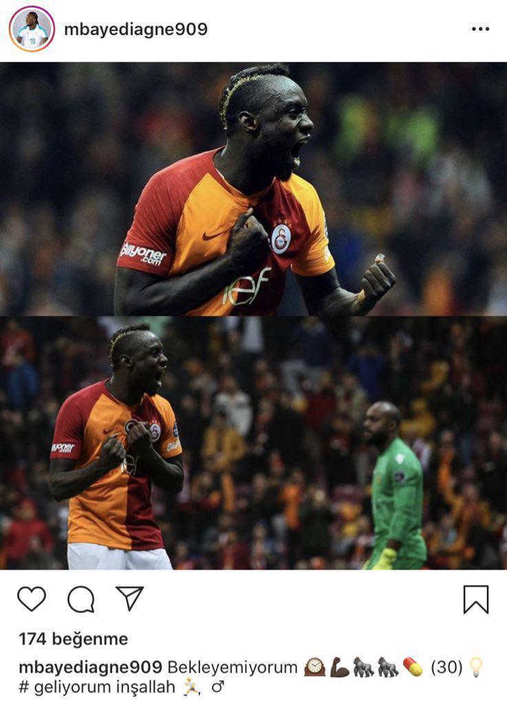 Mbaye Diagne duyurdu: Galatasaraya dönüyorum