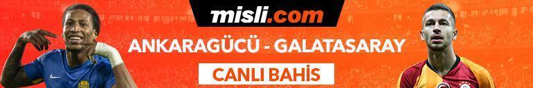 Ankaragücü - Galatasaray maçı iddaa oranları Heyecan misli.comda