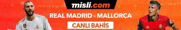 Real Madrid - Mallorca maçı canlı bahis heyecanı misli.comda