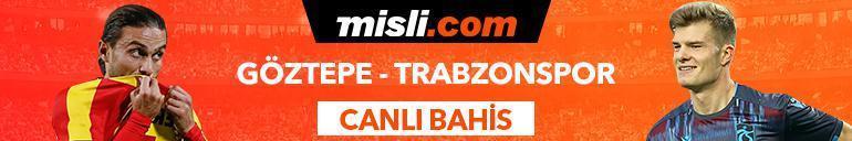 Göztepe-Trabzonspor canlı bahis heyecanı Misli.comda