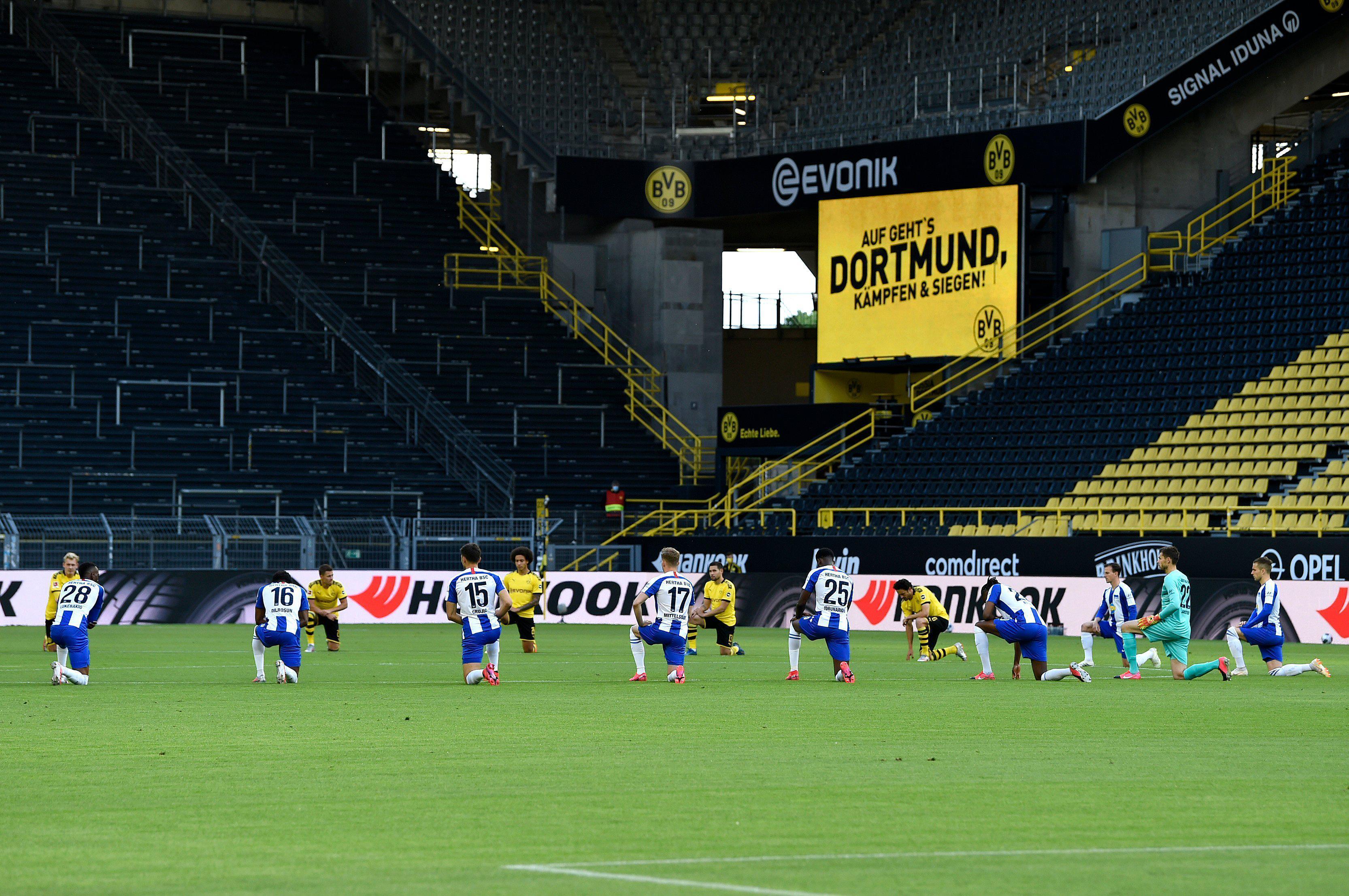 Borussia Dortmund - Hertha Berlin maç sonucu: 1-0